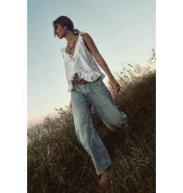 Free people Free People - Good Luck Midrise Barrel Jean (Kismet)