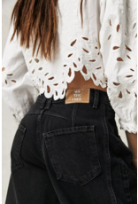 Free people Free People - Good Luck Midrise Barrel Jean (Soundwave)