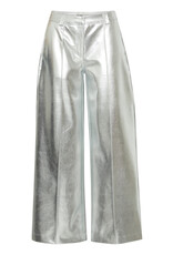 ICHI ICHI - Kate Metallic Trousers (Silver)