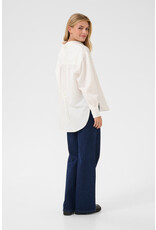 Kaffe Kaffe - Selma Shirt (Chalk)