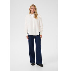Kaffe Kaffe - Selma Shirt (Chalk)