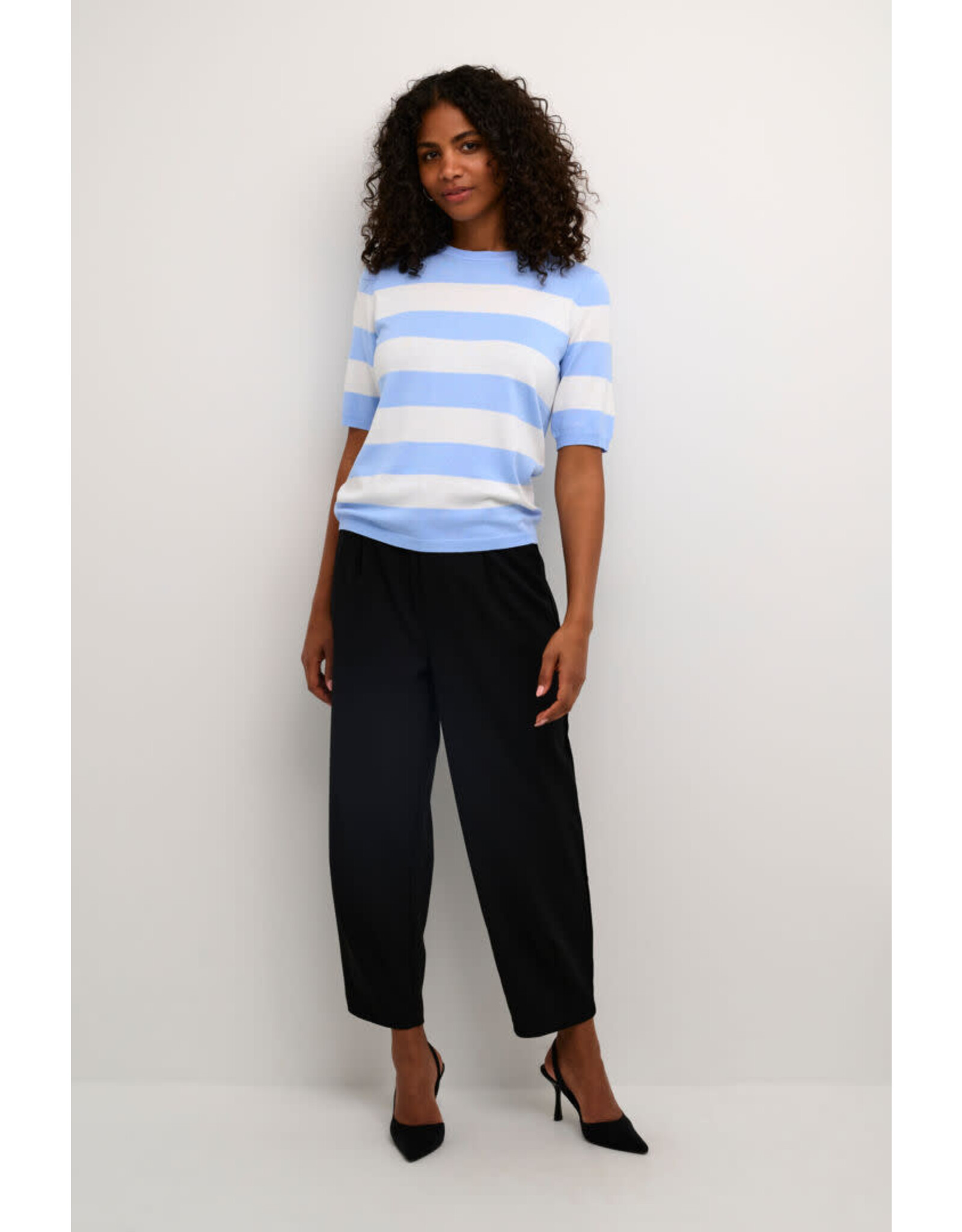 Kaffe Kaffe - Merle pants (black deep)