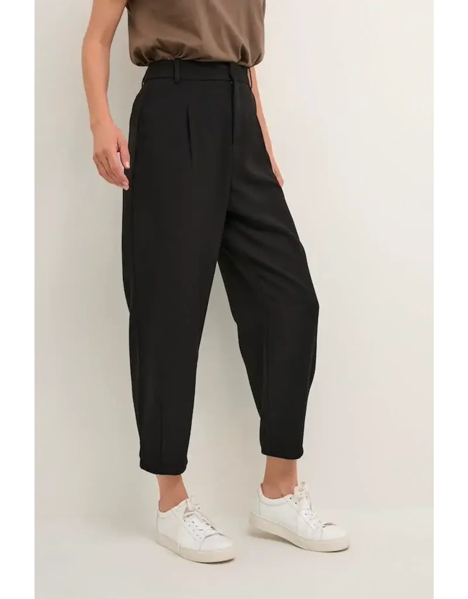 Kaffe Kaffe - Merle pants (black deep)