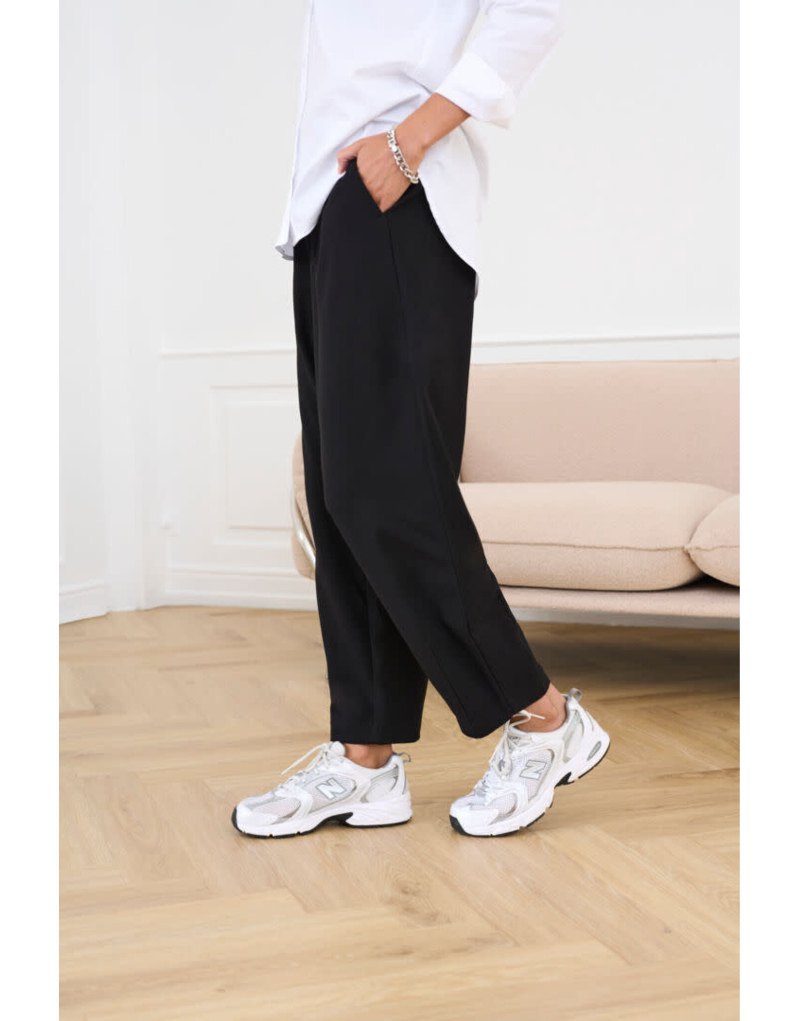 Kaffe Kaffe - Merle pants (black deep)