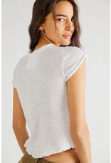 Free people Free People - Be My Baby Tee (White)