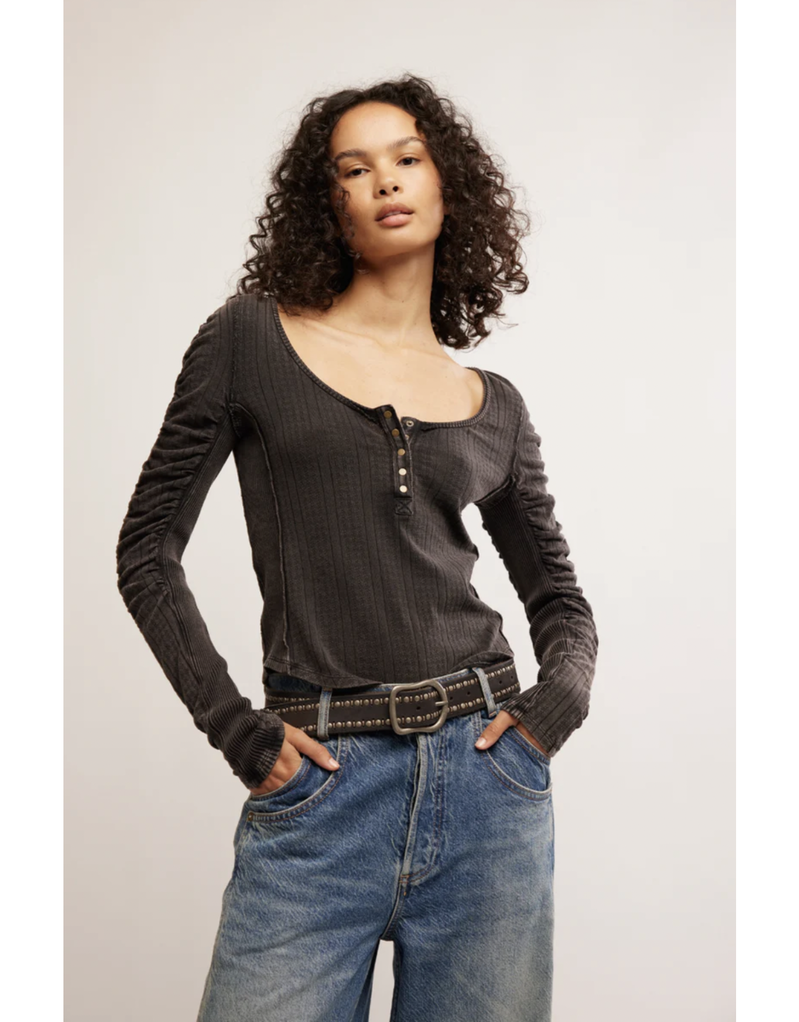 Free people Free People - Hope Henley (Black)