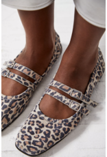 Free people Free People - Gemini Ballet Flat (Leopard Suede)
