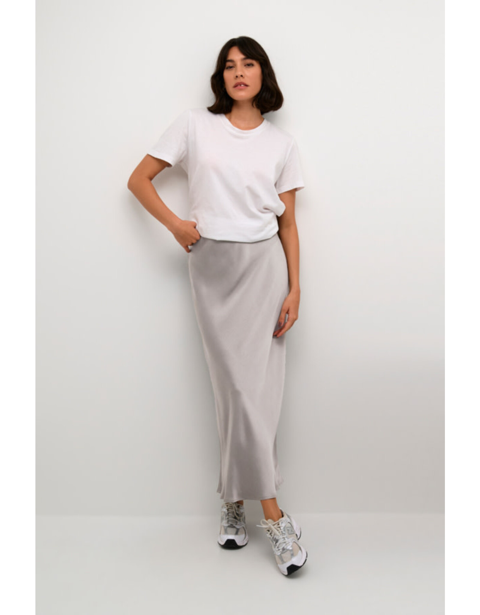 Kaffe Kaffe - Lotte Skirt (Steeple Gray)