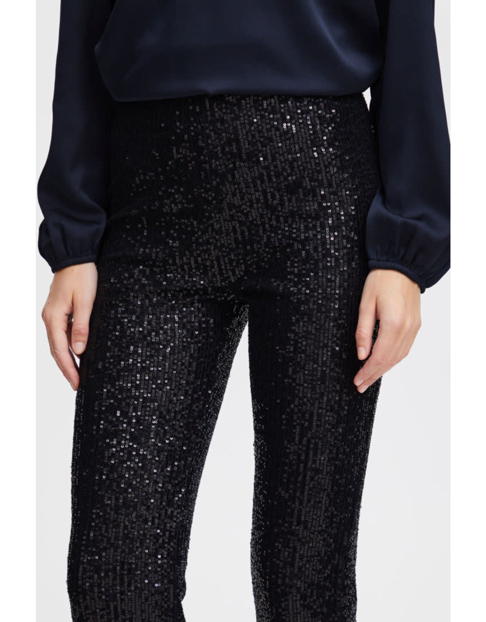 b.young b.young - Solia pants - Sequince (black)