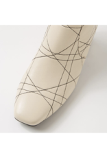 Django and Juliette Django & Juliette - Vian (Cream - Black stitch leather)