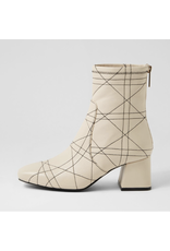 Django and Juliette Django & Juliette - Vian (Cream - Black stitch leather)