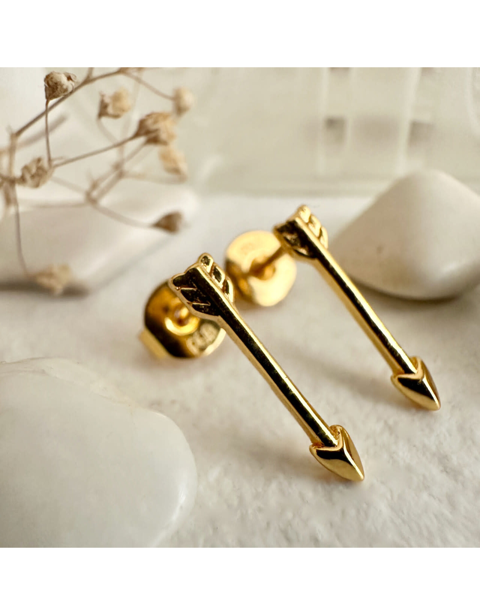 Pika & Bear Pika & Bear - "Bullseye" Arrow Stud Earring