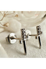 Pika & Bear Pika & Bear - "Bruté" Dagger Stud Earrings