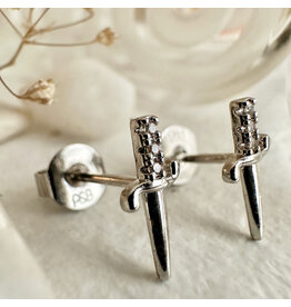Pika & Bear Pika & Bear - "Bruté" Dagger Stud Earrings