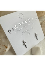 Pika & Bear Pika & Bear - "Bruté" Dagger Stud Earrings