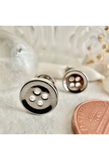 Pika & Bear Pika & Bear - "Notion" Button Stud Earrings