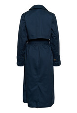 Kaffe Kaffe - Patricia Trench Coat (Midnight Marine)