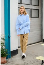 Kaffe Kaffe - Mackie Shirt (Blue / White Stripe)