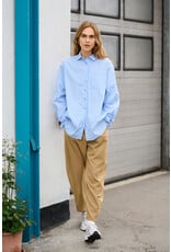 Kaffe Kaffe - Mackie Shirt (Blue / White Stripe)