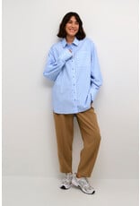 Kaffe Kaffe - Mackie Shirt (Blue / White Stripe)
