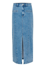 Kaffe Kaffe - Throa Denim Skirt (Medium Blue)