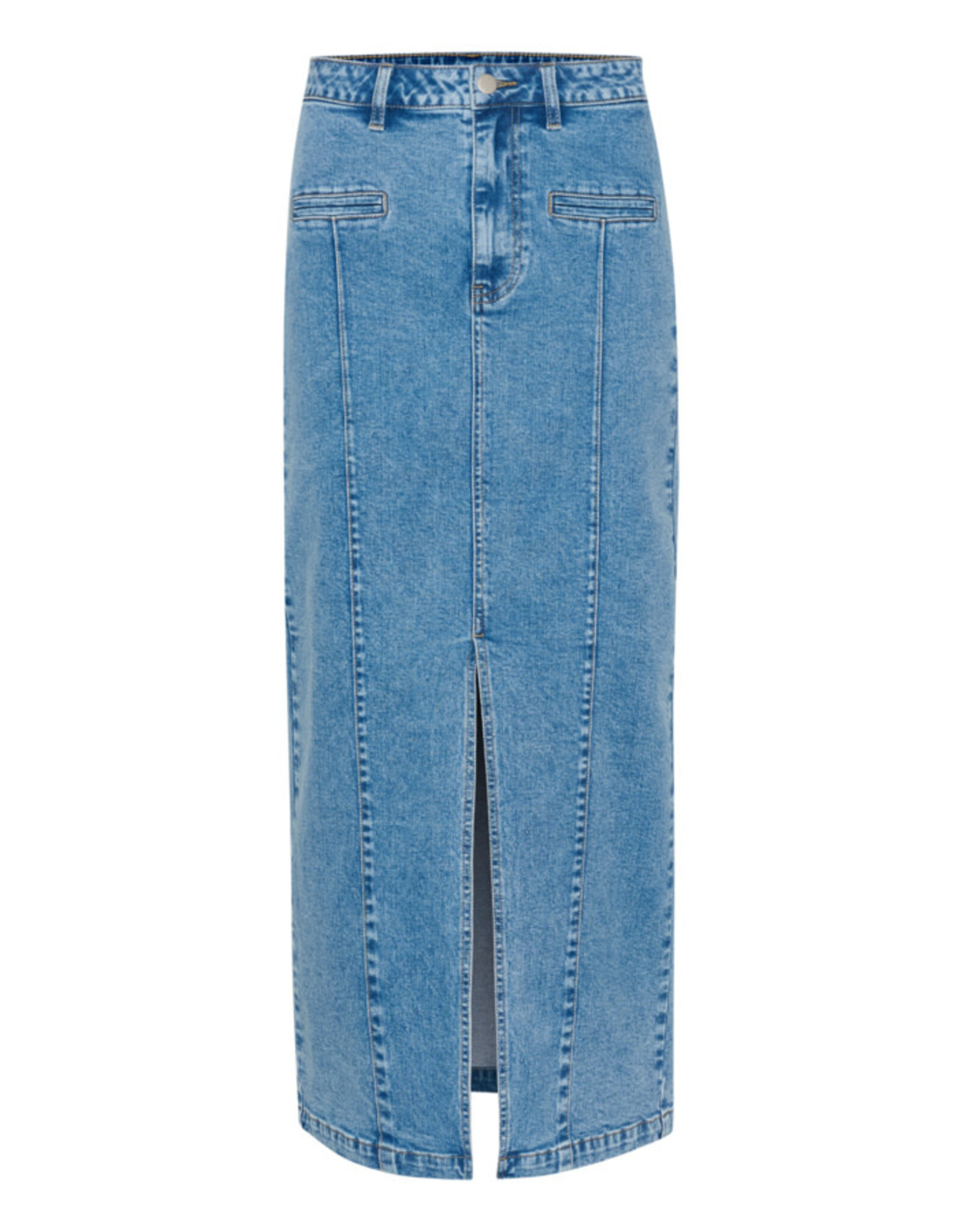Kaffe Kaffe - Throa Denim Skirt (Medium Blue)