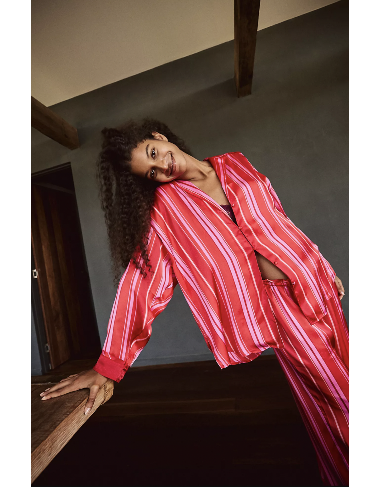 Free people Free People - Dreamy Days Pyjama Set (Berry Combo)