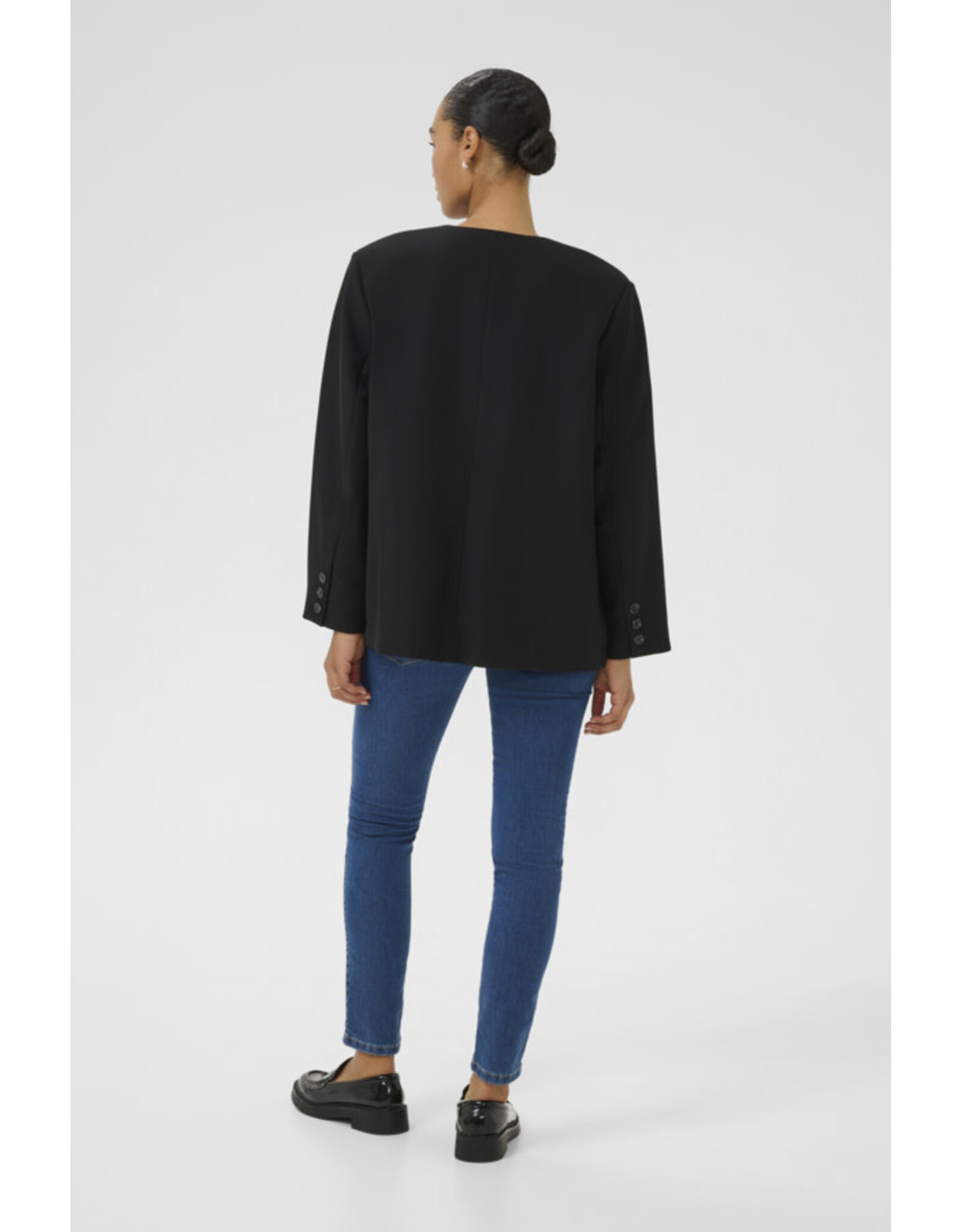 Kaffe Kaffe - Molly Blazer (Black Deep)