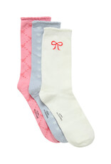 ICHI ICHI - Bow socks (3 pack)