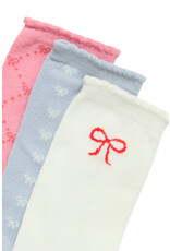 ICHI ICHI - Bow socks (3 pack)