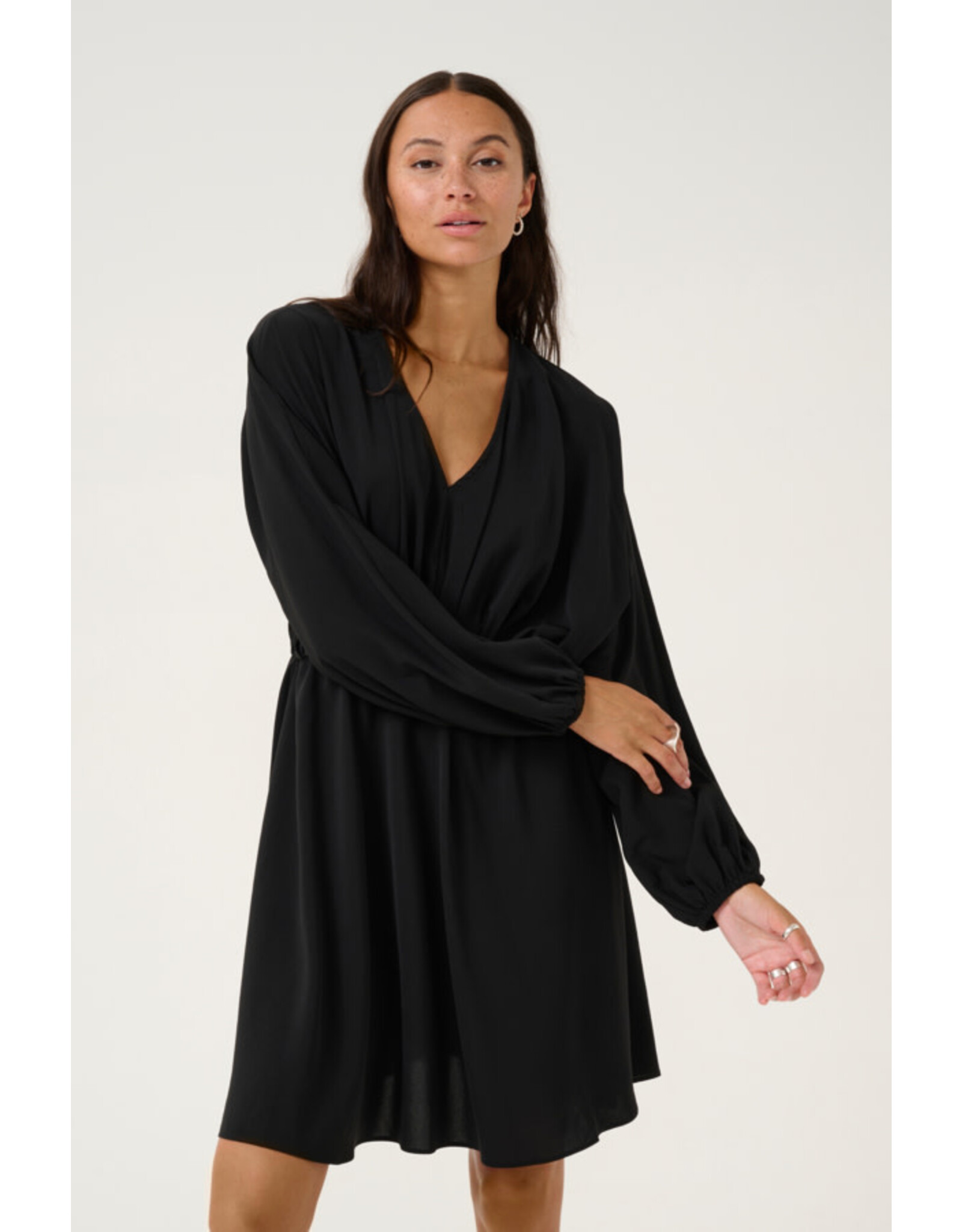Kaffe Kaffe - Arie Dress (Black Deep)