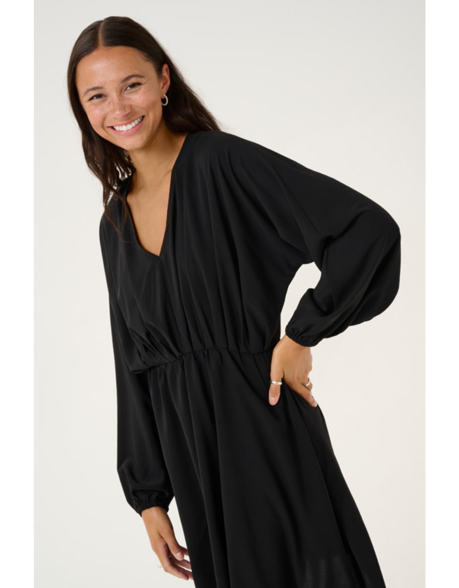Kaffe Kaffe - Arie Dress (Black Deep)