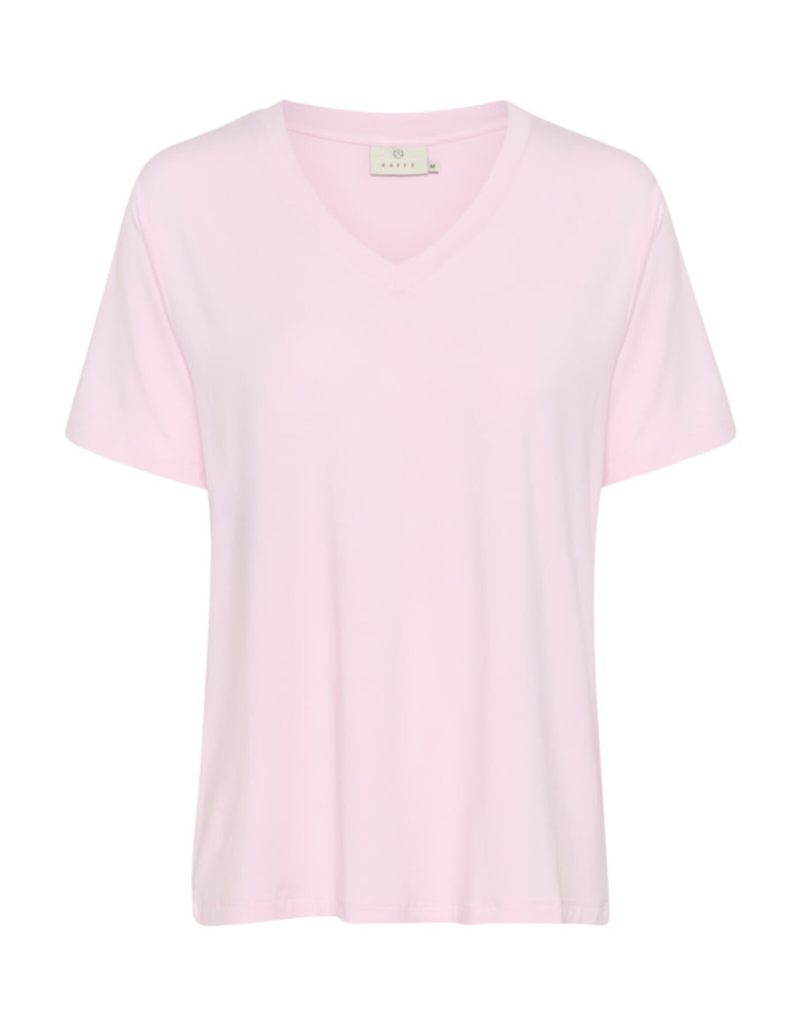 Kaffe Kaffe - Frida V neck tee (Lilac Snow)