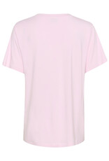 Kaffe Kaffe - Frida V neck tee (Lilac Snow)