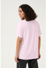 Kaffe Kaffe - Frida V neck tee (Lilac Snow)