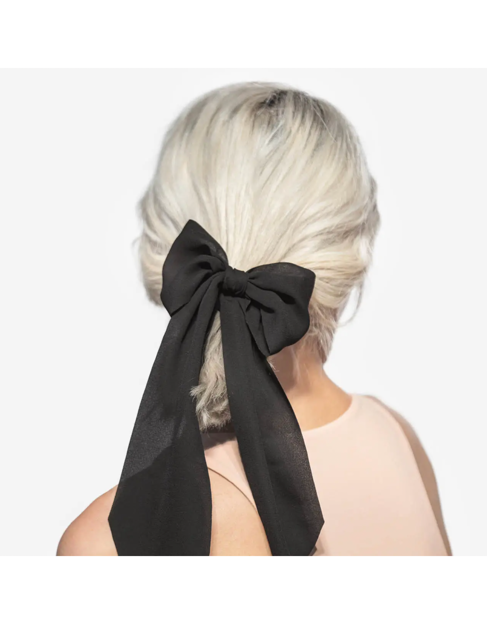kitsch Kitsch - Crepe Scarf Scrunchie 2pc Set - Moss
