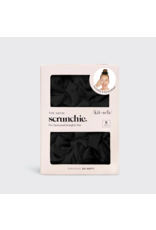 kitsch Kitsch - Satin Sleep Scrunchies (5pc - Assorted - Blk)