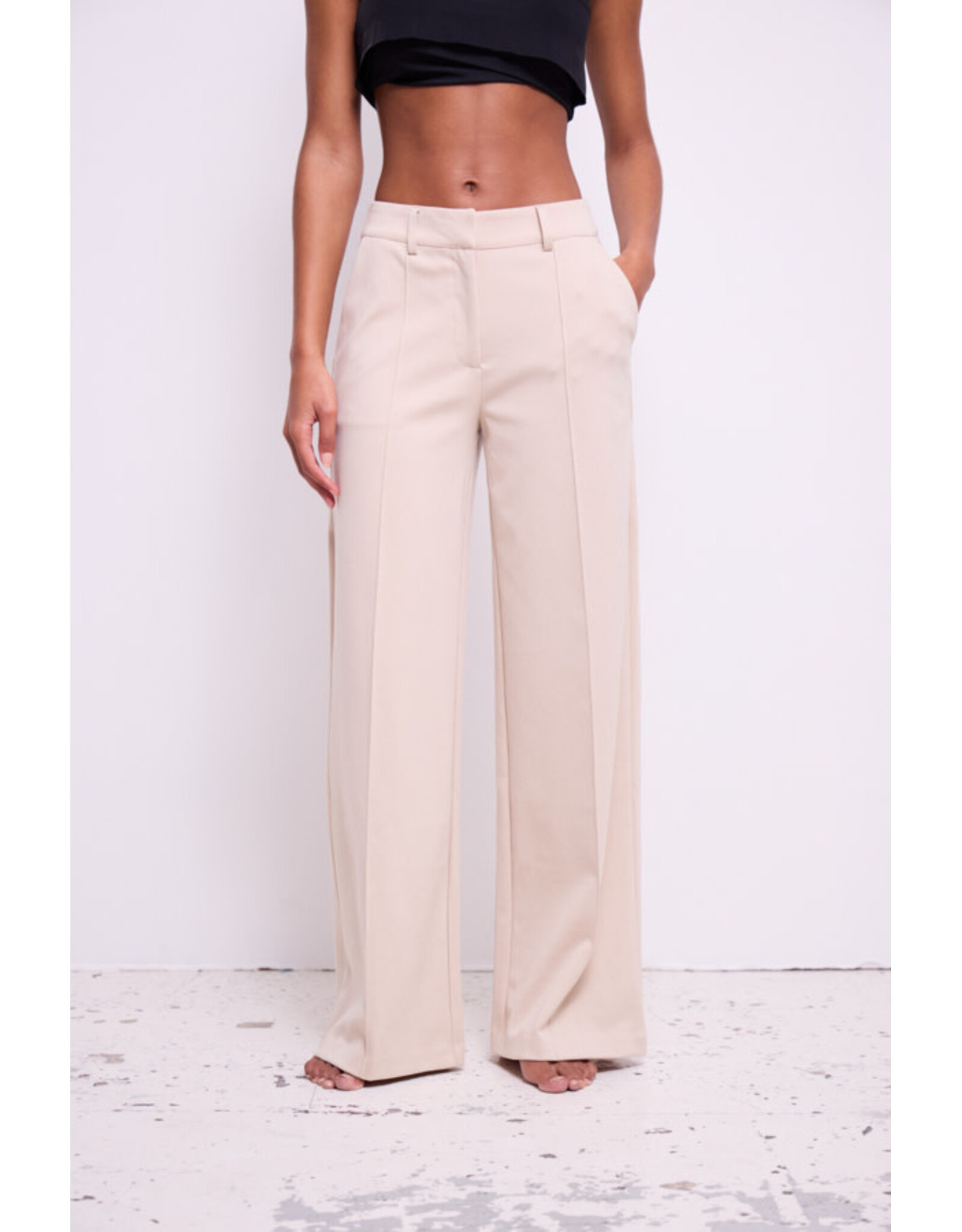 ICHI ICHI - Kate wide leg pants (Doeskin)