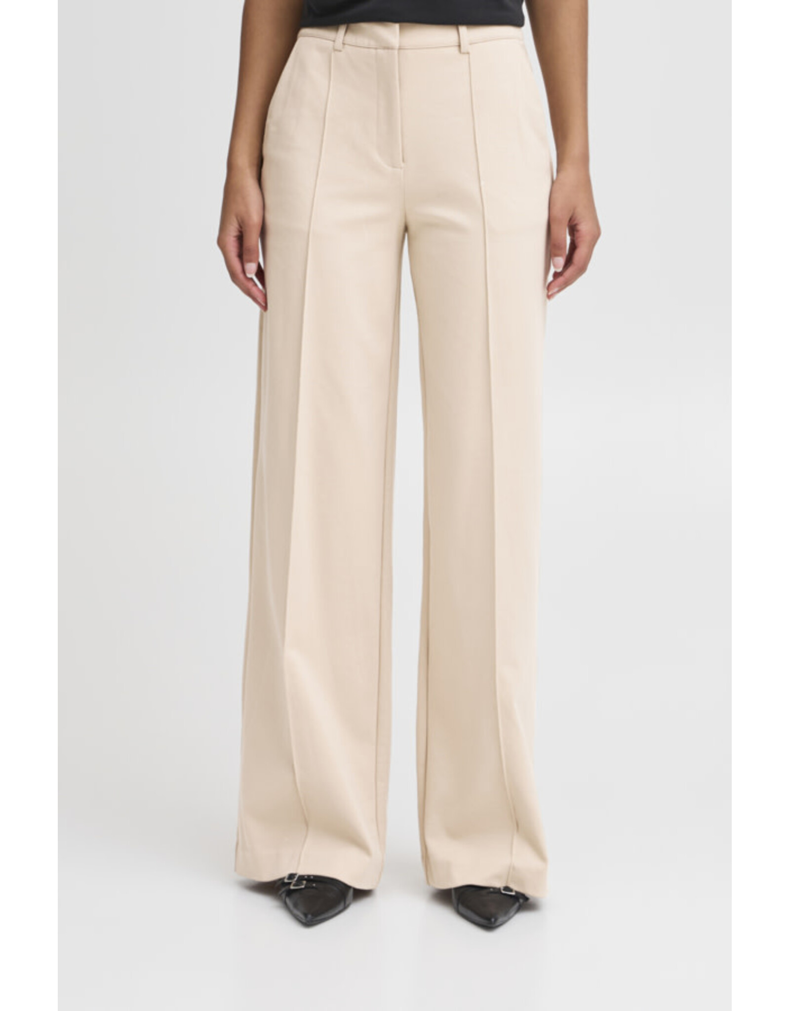 ICHI ICHI - Kate wide leg pants (Doeskin)