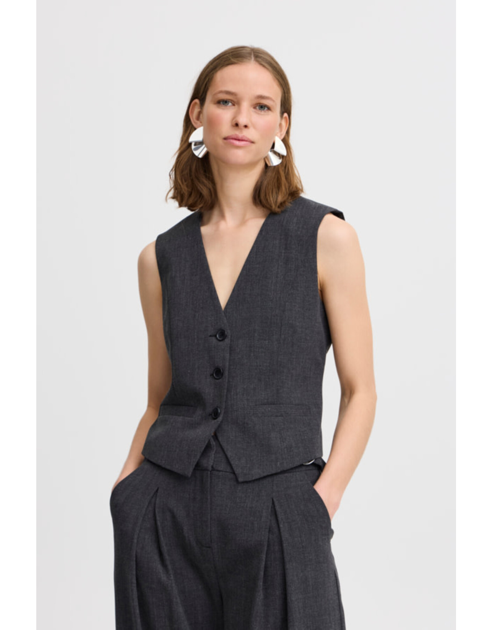 b.young b.Young - Danta Waistcoat (Black)