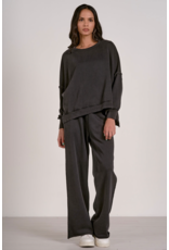 Elan Elan - Avery Crewneck Oversized Top (Blk)