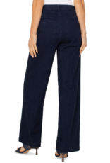 Liverpool Liverpool - Kelsey wide leg trouser (Indigo Rinse)