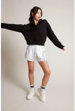 RD Style RD Style - Saddie Soft Knit Johnny Collar Pullover (Black)