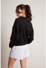 RD Style RD Style - Saddie Soft Knit Johnny Collar Pullover (Black)