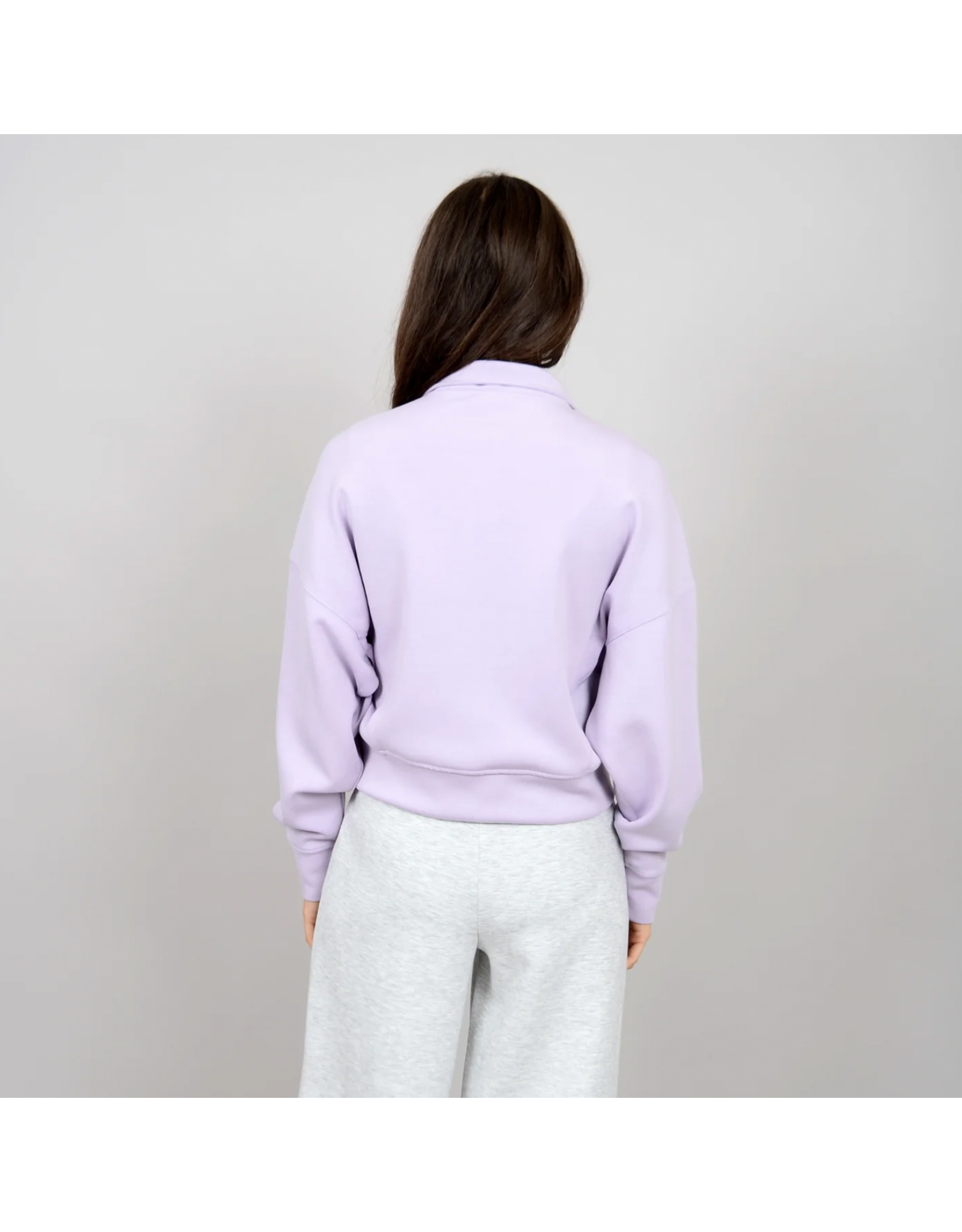 RD Style RD Style - Mailyn soft scuba half zip pullover (Lavender)