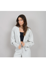 RD Style RD Style - Haidelyn Soft Knit Zip (Light Grey Melange)