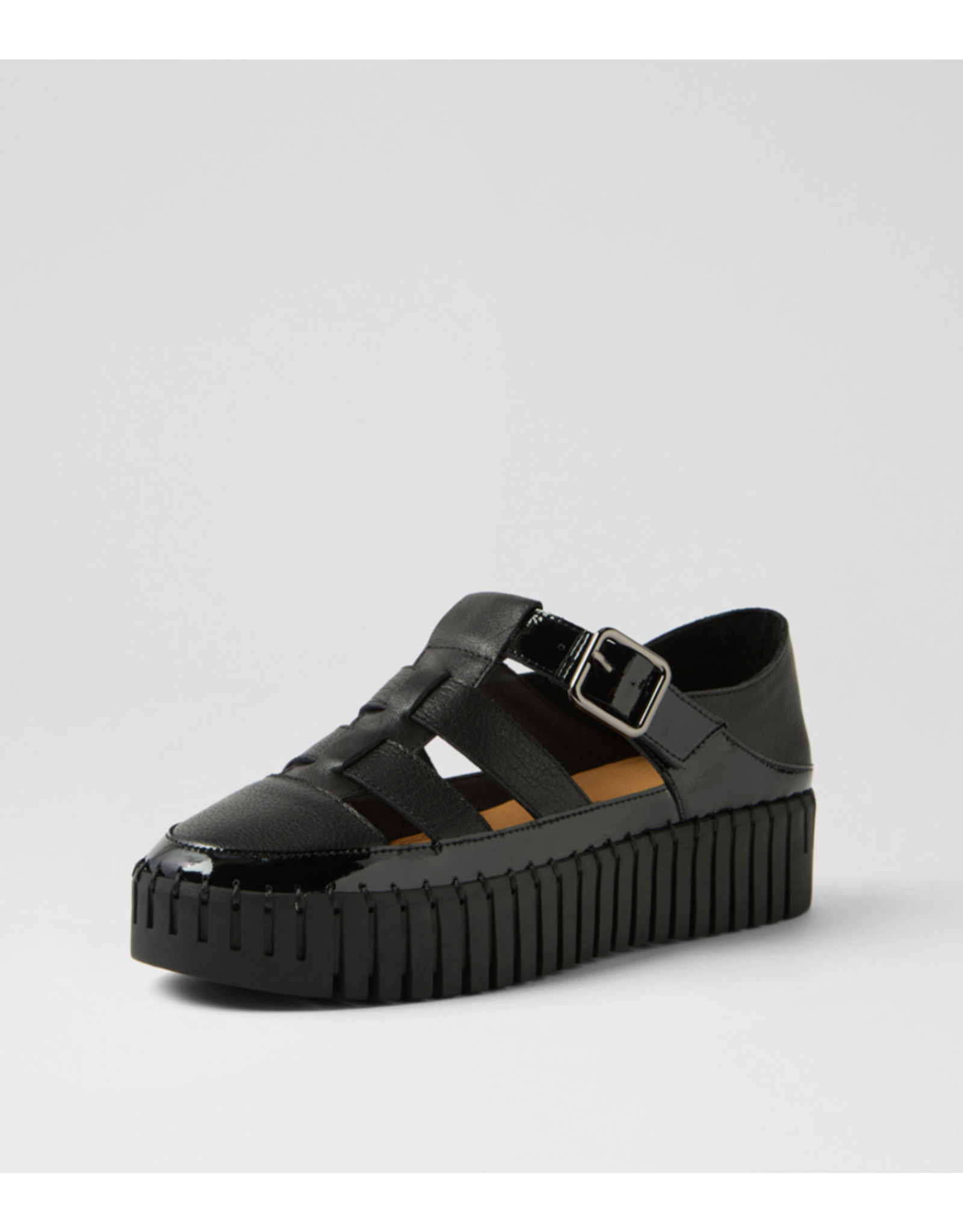 Django and Juliette Django & Juliette - Baytown (Black Patent Leather)
