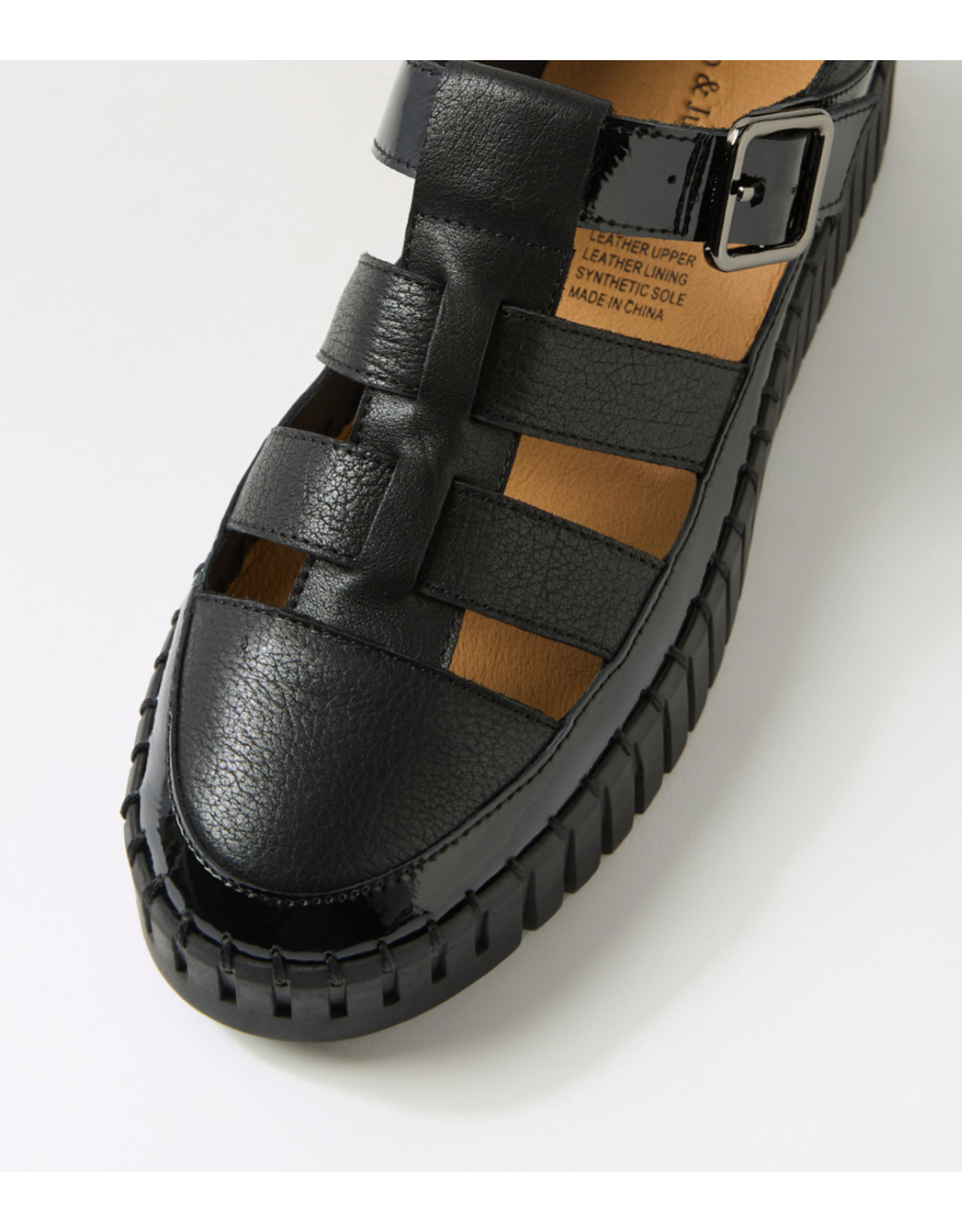 Django and Juliette Django & Juliette - Baytown (Black Patent Leather)