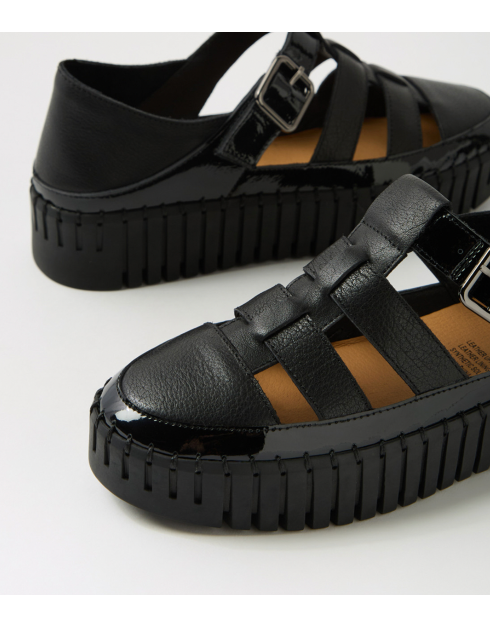 Django and Juliette Django & Juliette - Baytown (Black Patent Leather)