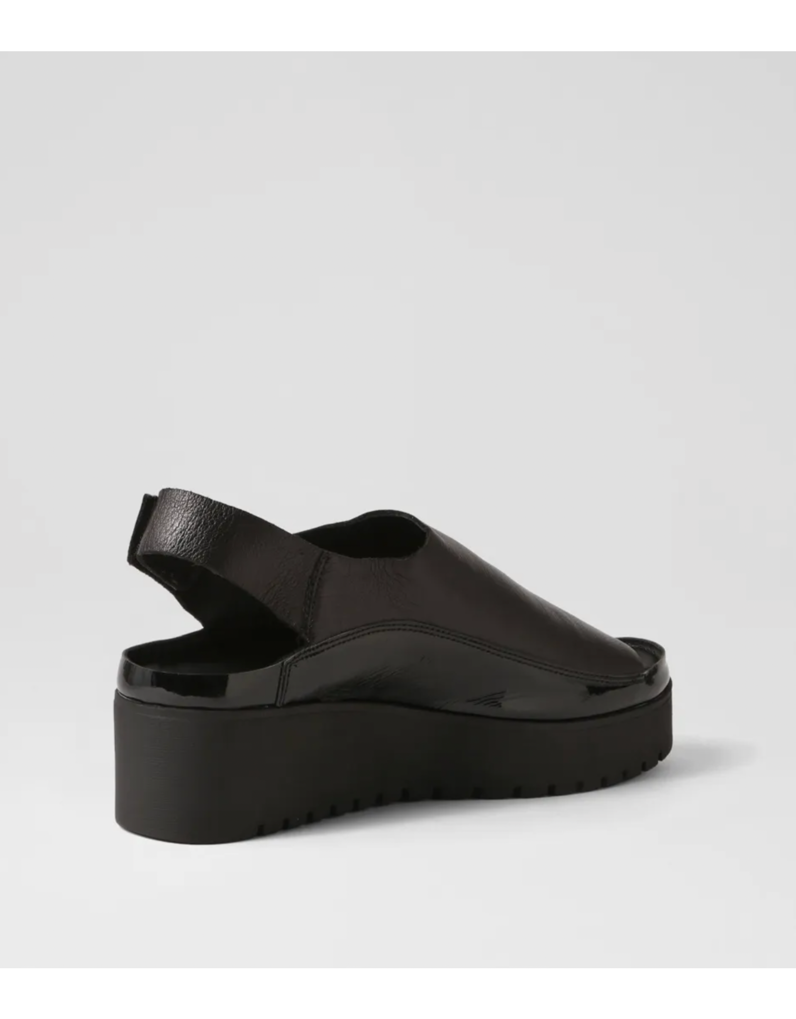 Django and Juliette Django & Juliette - Ober (Blk - Blk Leather Patent)